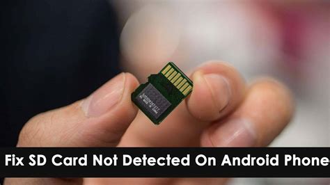11 Effective Ways to Fix SD Card Not Detected Android .